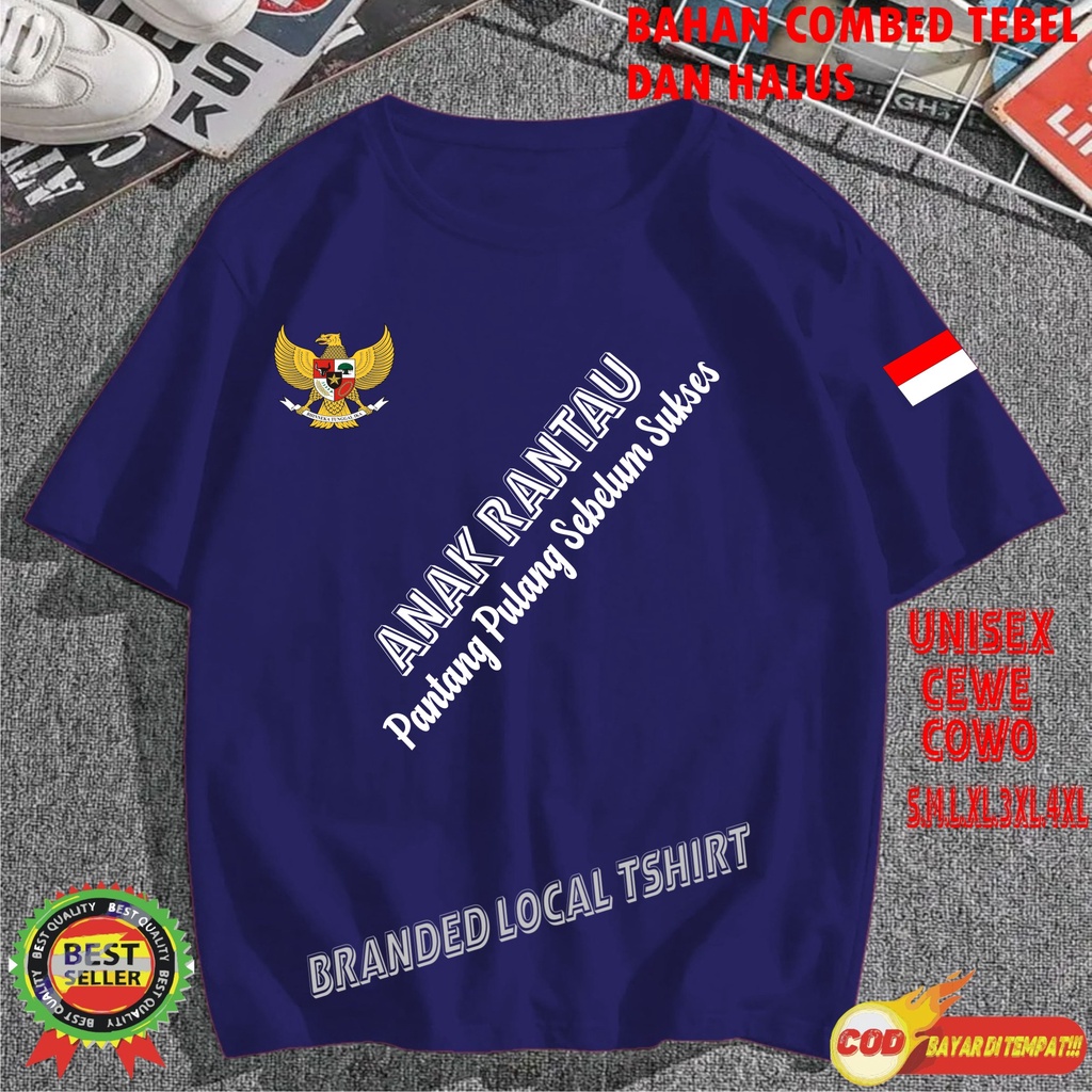 APPS Promo Diskon KaosNEW  ANAK RANTAU SUKSES Kaos Terlaris Kualitas Terjamin/Kaos Murah /Pakaian Pria pakaian Wanita/Kaos Distro Pria Kaos Promo/Best Seller