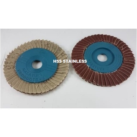 AMPLAS SUSUN FLAP DISK GRIT#320 / AMPLAS SUSUN FLEXIBLE GRIT #320