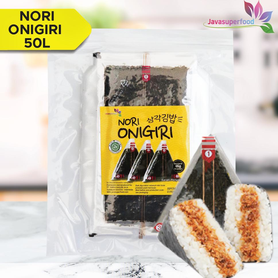 

Buruan beli NORI ONIGIRI | Nori Wrapper Khusus Bungkus Nori Triangle / Sushi Nori (ISI 10,20,50 Lembar) Selagi Murah