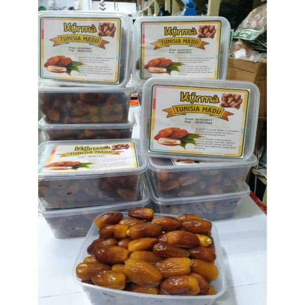 

kurma tunisia madu 500gr / kurma tunisia palm fruit madu 500gr