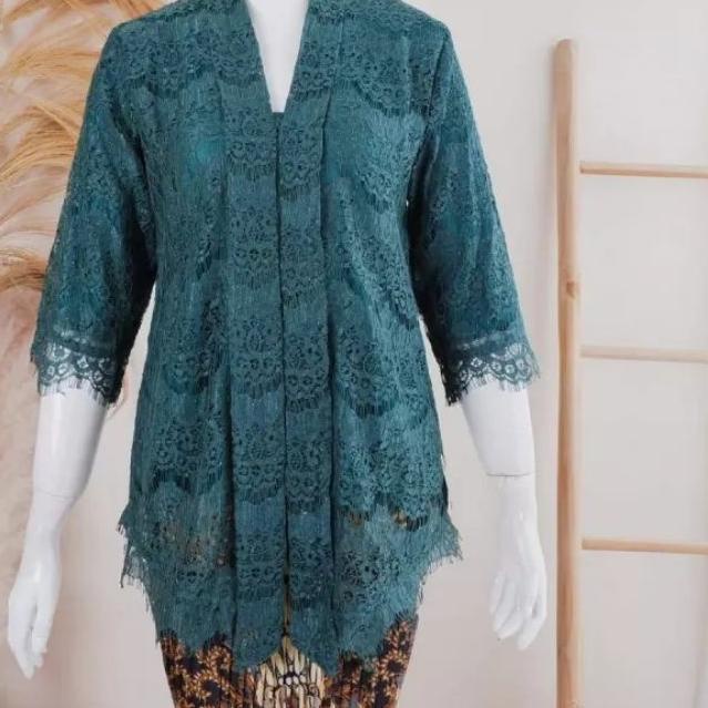 ✫ Kebaya encim lengan 7/8 _kebaya brukat_kebaya wisuda_kebaya encim_kebaya encim modern_kebaya karti