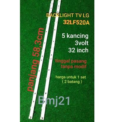 Terlaris Backlight tv LG 32LF520A Lampu backlight tv LG 32LF520A
