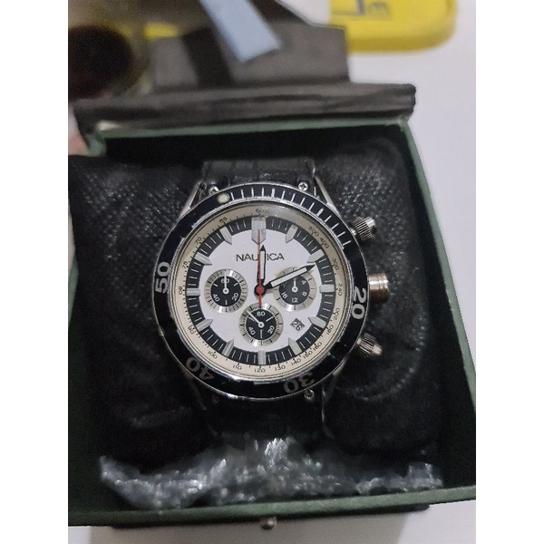 jam tangan original Nautica preloved second bekas
