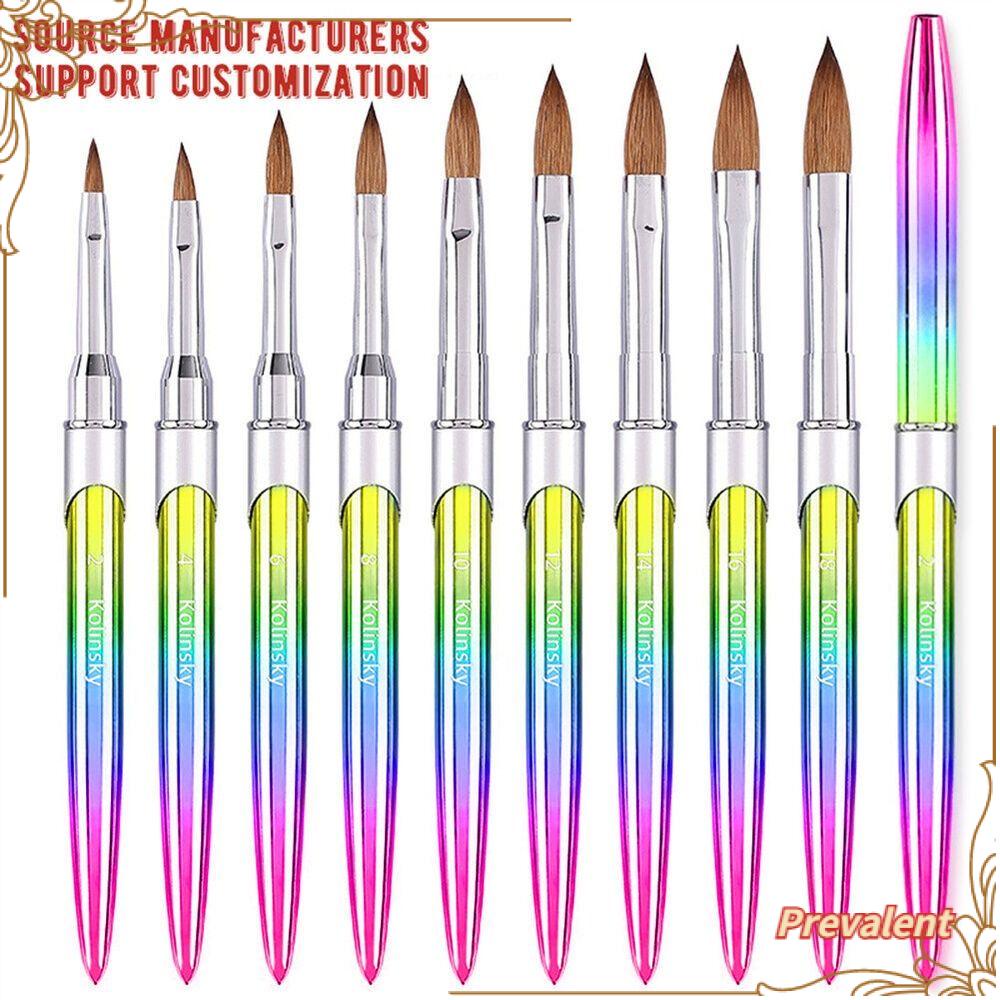 Preva Nail Art Pens New Flower Striping Manicure Tools Kuas Lukis