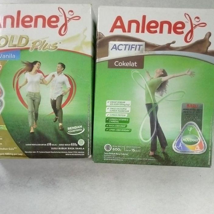 

Diskon✅-Anlene Gold PLUS 650gr Anlene Actifit 600 gr all varian