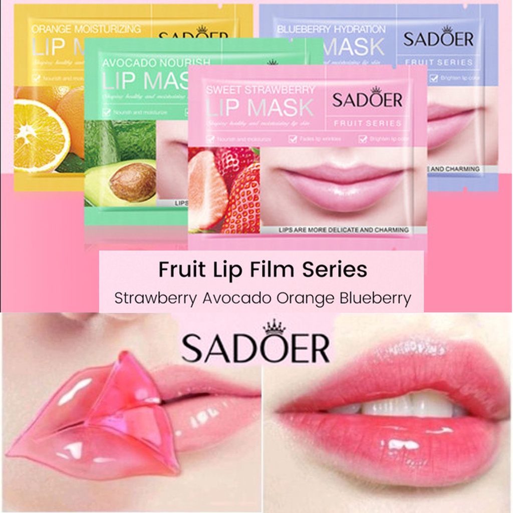 Collagen Lip Mask Lips Masker Bibir Pelembab BQ008