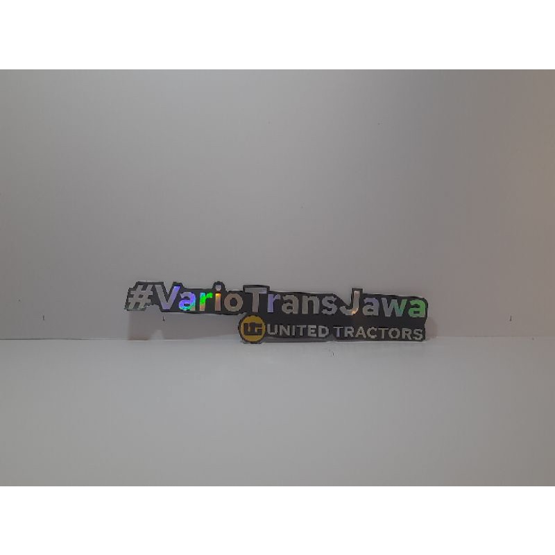 

Sticker hologram Vario Trans Jawa Bismania Cutting laser