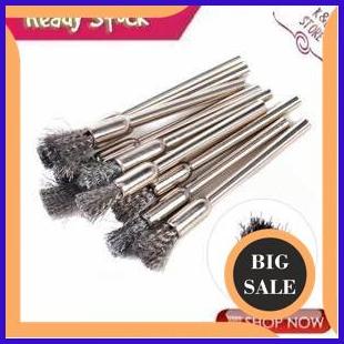 tools Sikat Kawat Koil Vape Mata Bor Mini Grinder Tuner Steel Wire Brushes Dremel Accessor