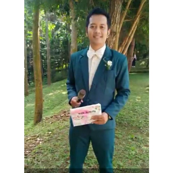 jas dan blazer pria warna hijau botol