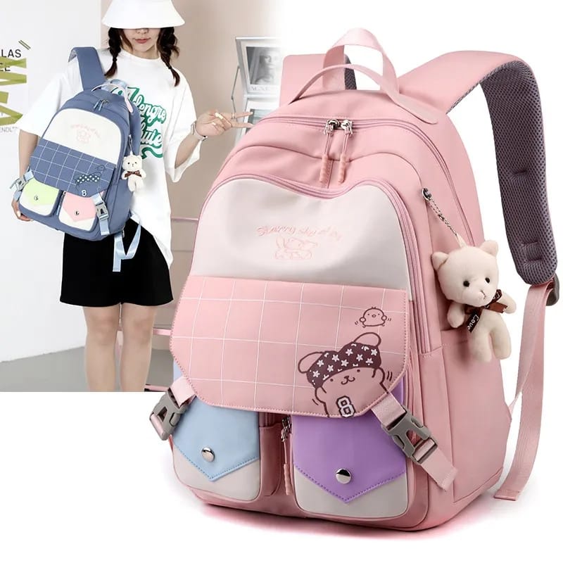 TERBARU!!RANSEL WANITA TAS PUNGGUNG ANAK  TAS FASHION RANSEL PEREMPUAN TAS SEKOLAH SD SMP SMA TAS KERJA BACKPACK KULIAH