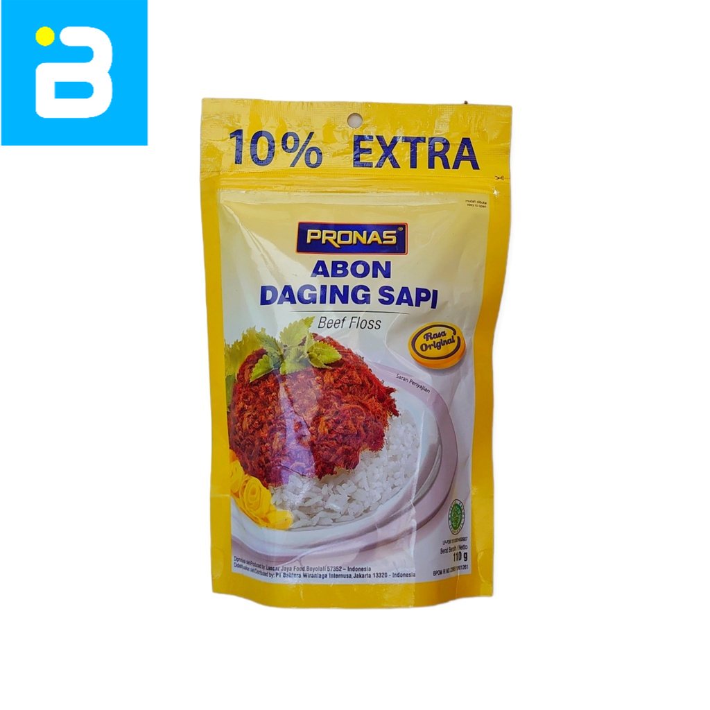 

Pronas Abon Daging Sapi Rasa Original 110 G