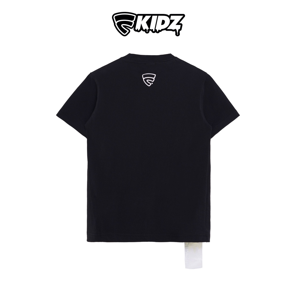 KAOS LENGAN PENDEK ANAK-ANAK | PUN KIDS BLACK