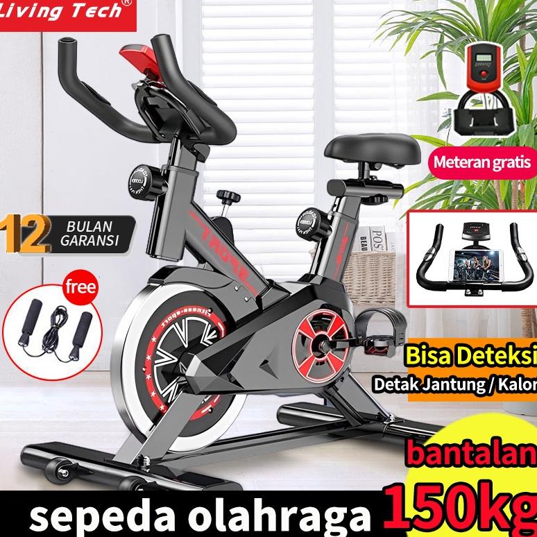 Sepeda statis Spinning Bike Sepeda olahraga Sepeda Rumah Berputar / Peralatan Olahraga Sangat Tenang