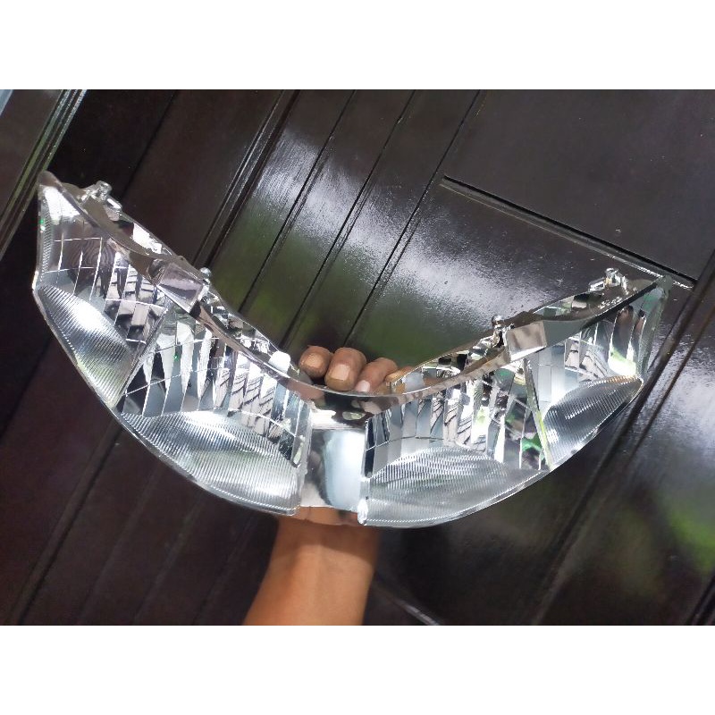 reflektor lampu depan aerox new original