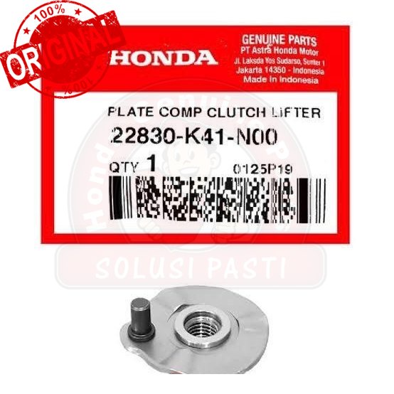 `Original  Plate Comp Clutch Lifter 22830-K41-N00 22830K41N00 Jaminan 100% Asli Honda ~`