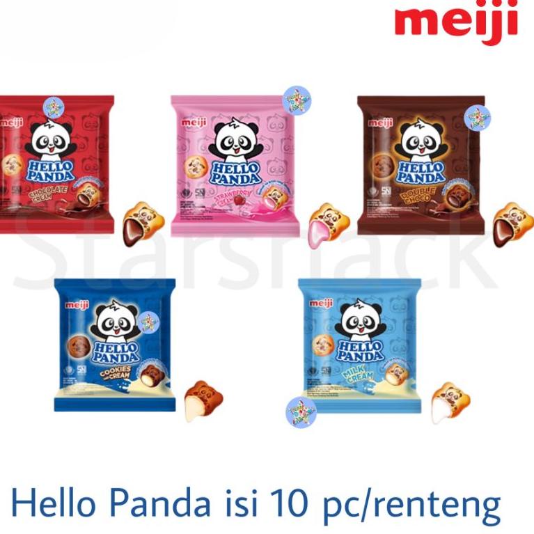 

M91 Hello Panda isi 10 pc/pak TREND TERKINI ガ