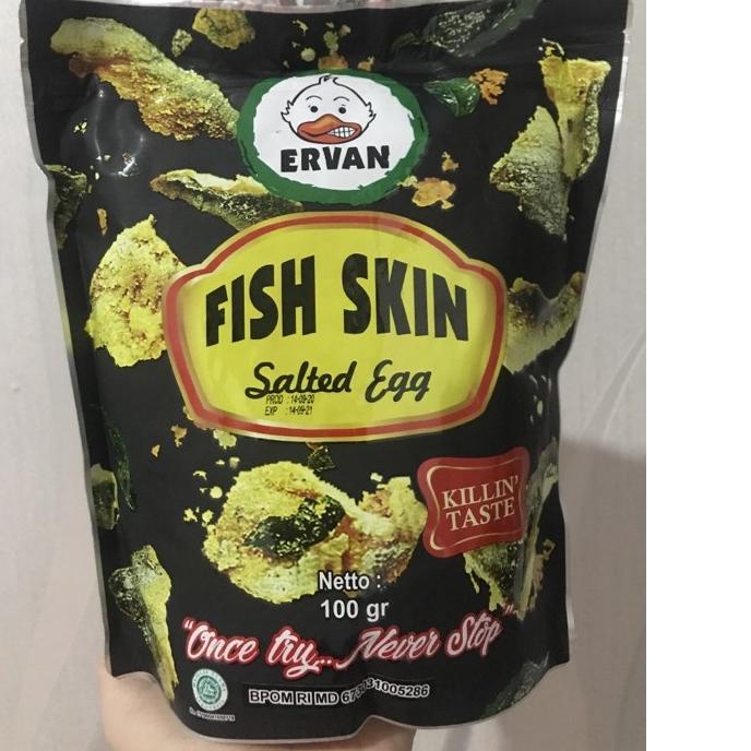 

♠ Fish skin salted egg ervan irvins ➼