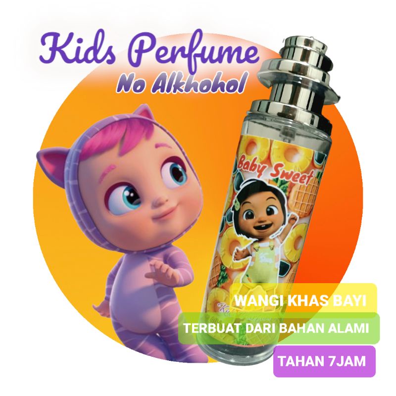 PARFUM ANAK LAKI PEREMPUAN KIDS PARFUM NON ALCOHOL 35ML