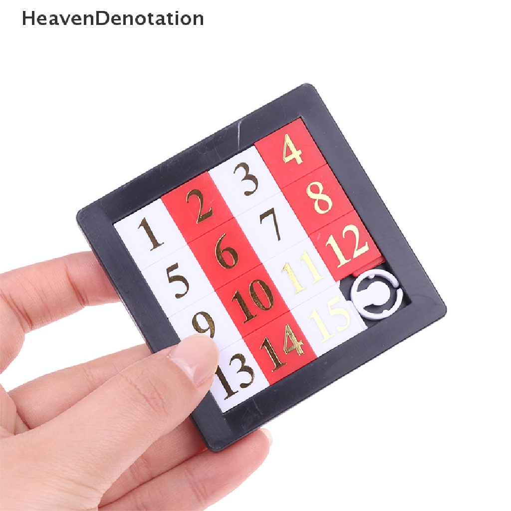 [HeavenDenotation] 1-15 Number Slide Puzzle Brain Puzzle Games Latihan Mainan Edukasi Otak HDV