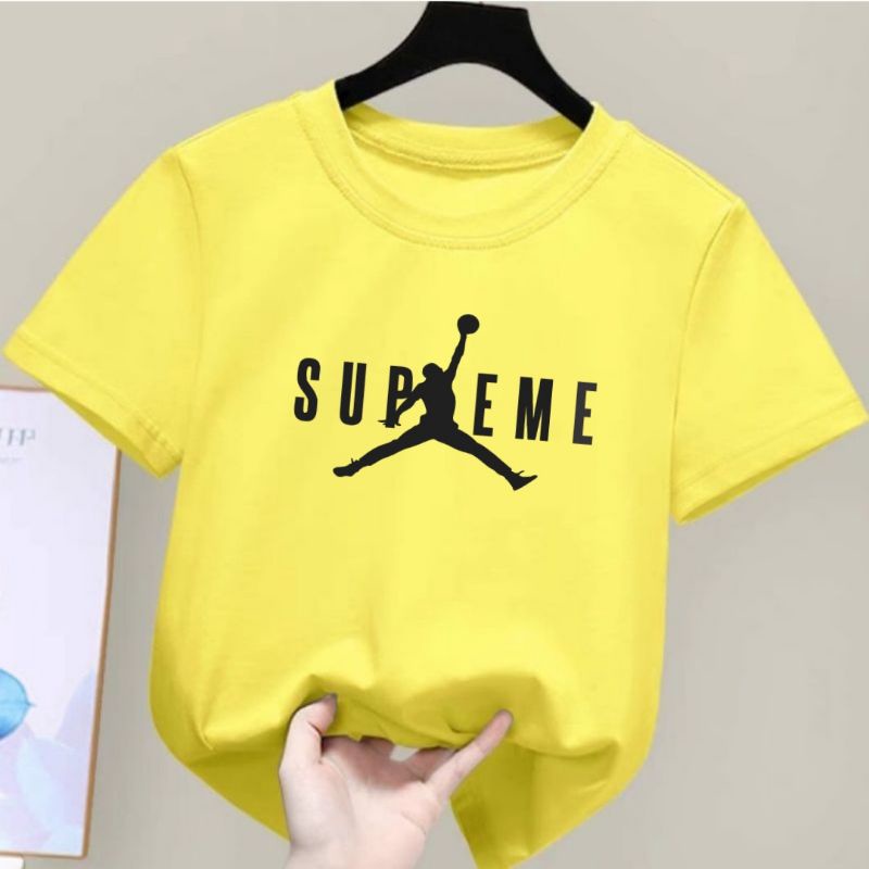 Kaos Anak Sup Jor Baju Kaos Anak Laki Laki &amp; Anak Perempuan Usia 2 Sampai 10 Tahun Baju Oblong Anak Kaos Anak Perempuan