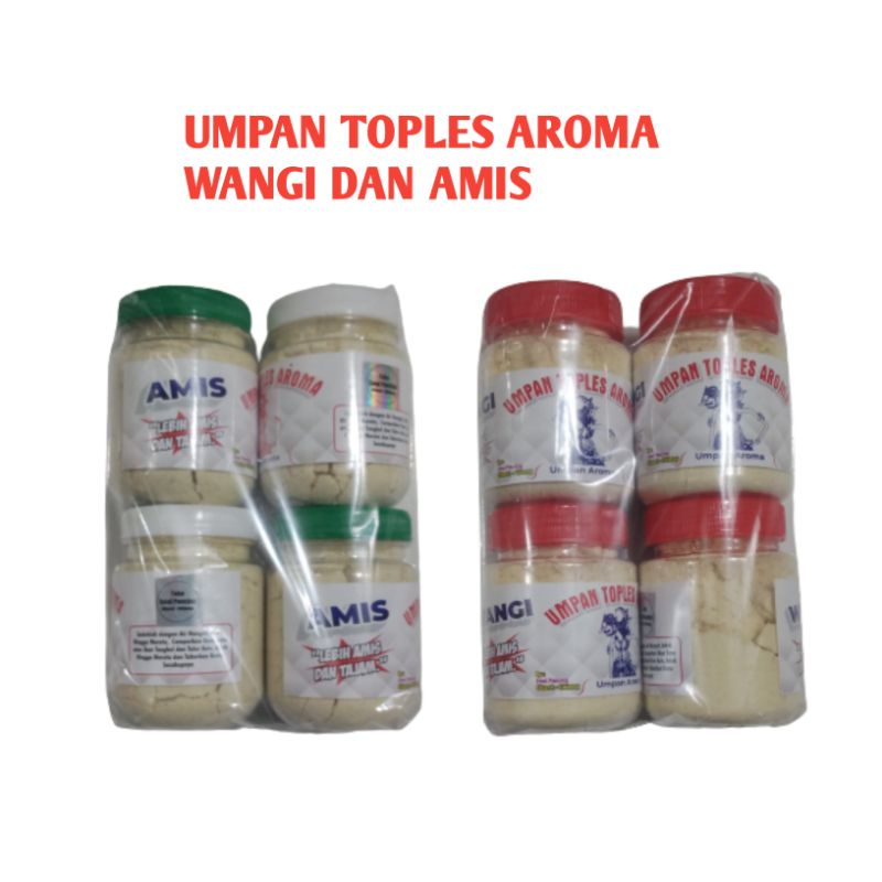 UMPAN TOPLES AROMA WANGI DAN AMIS