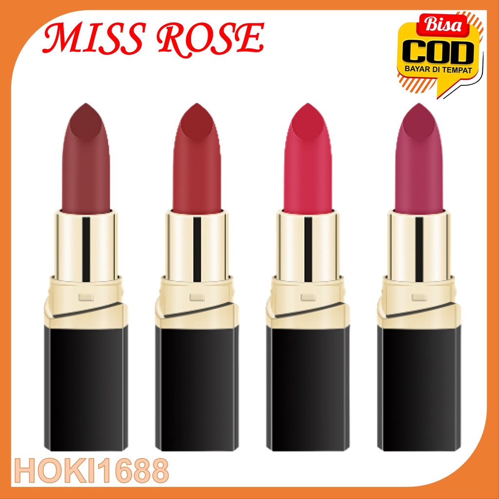 Miss Rose Lipstick Matte Anti Air