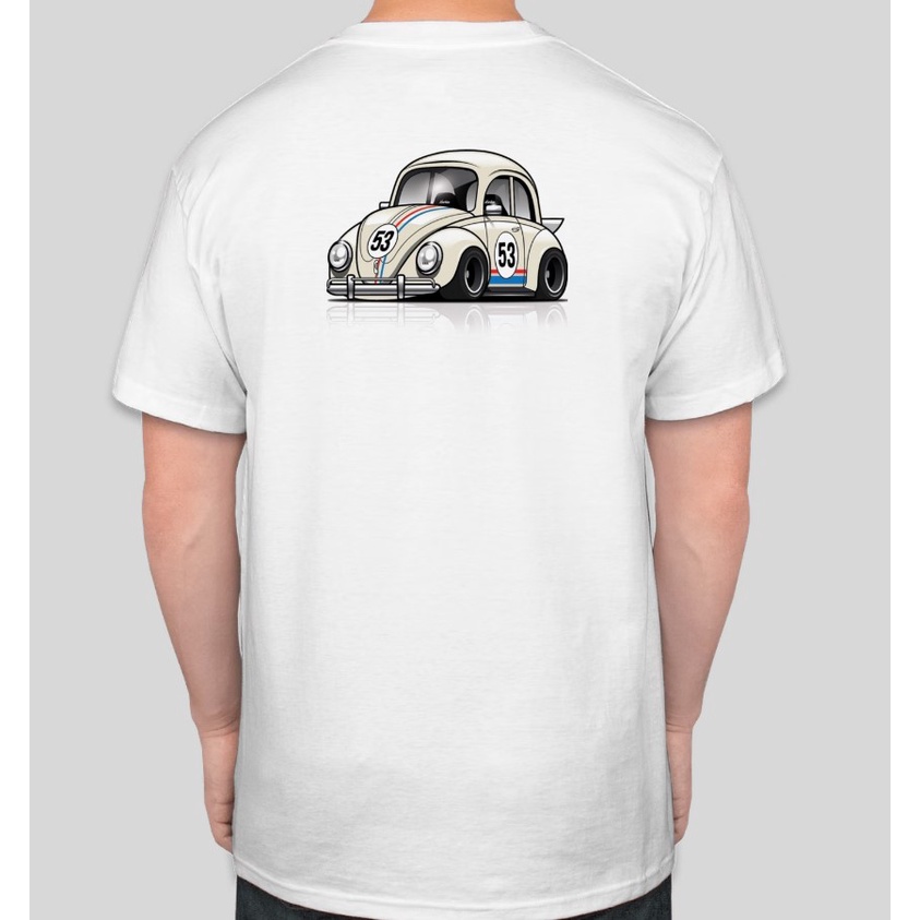 Kaos Premium Baju Mobil Kaos Premium Baju Mobil VW Beetle Herbie Kaos Otomotif Kaos Otomotif