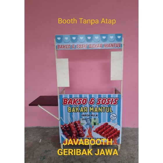 Booth Portable Kayu Jumbo Standar