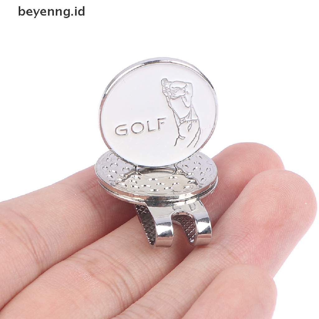 Beyen 1Pc Klip Topi Golf Penanda Bola Golf Hat Clip Training Aksesoris ID
