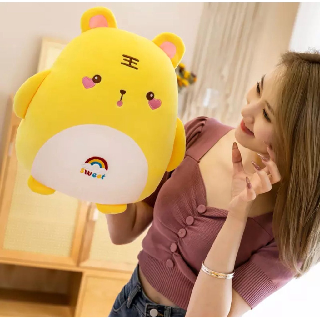 Bantal Korean Bear Piggy Tiger Pinguin Terbaru / Boneka Mewah size 30 cm Boneka Harga Termurah Lucu dan Imut