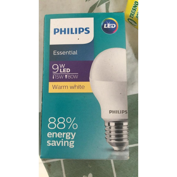 Lampu Led Philips Essensial Cahaya Putih dan Kuning