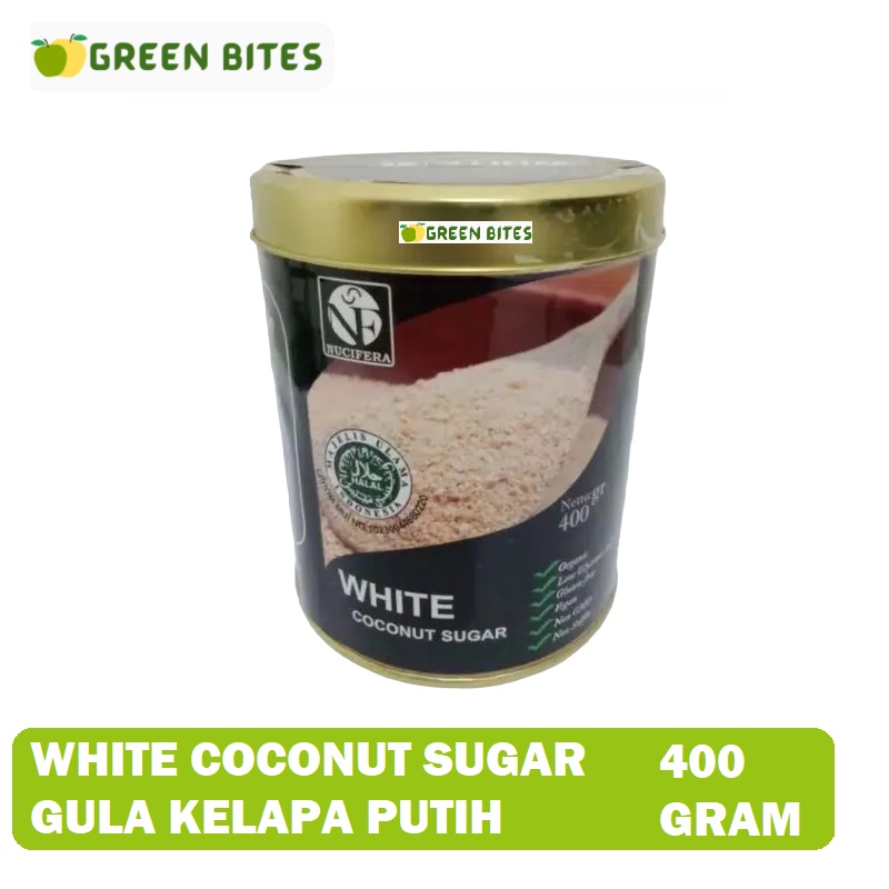 

Nucifera 400 gram Gula Kelapa Putih White Coconut Sugar Organic