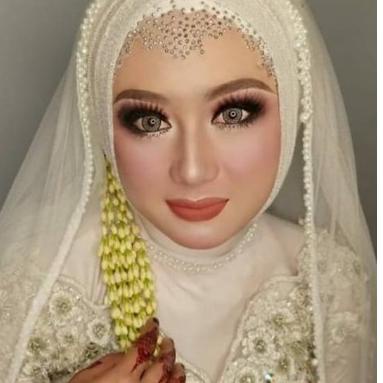 ♗ SLAYER PENGANTIN/ SLAYER VEIL MUTIARA PENGANTIN / HIJAB PENGANTIN MUTIARA ✼