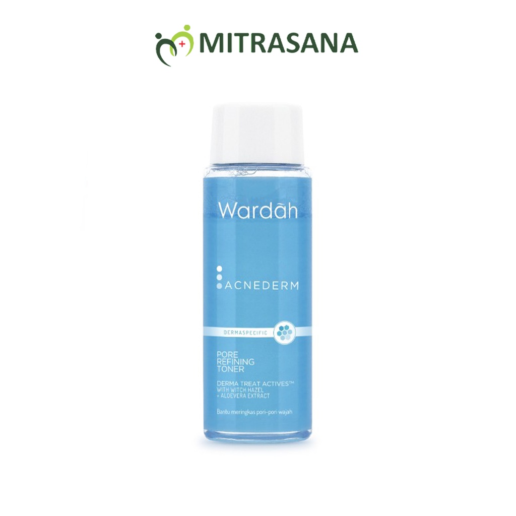 Wardah Acnederm Pore Refining Toner 100 ml - Dengan Witch Hazel Extract