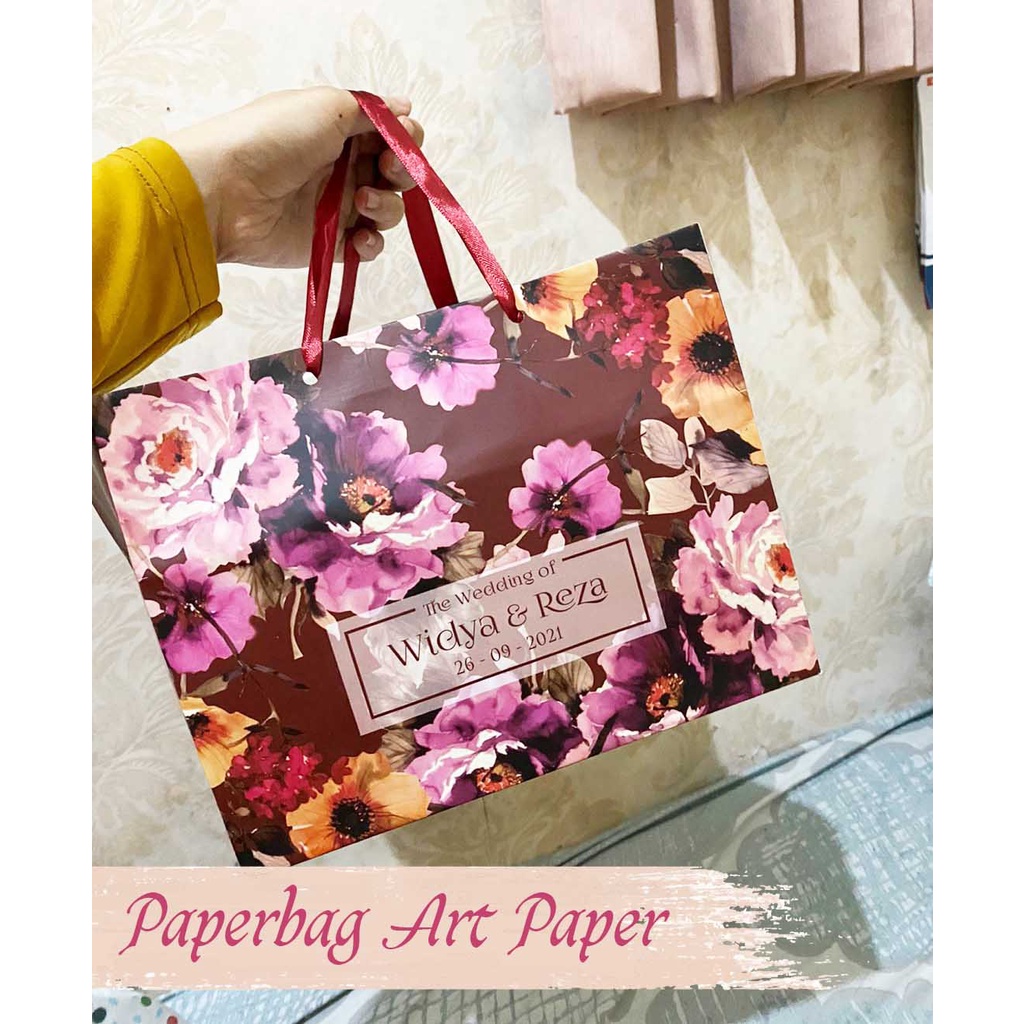 

paperbag 28x18,5x18 full warna custom