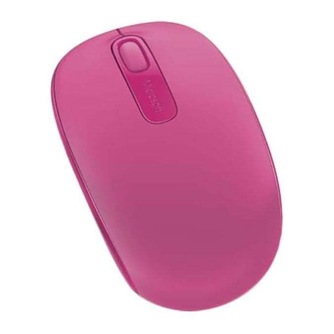 MICROSOFT WIRELESS 1850 MAGENTA PINK MOUSE