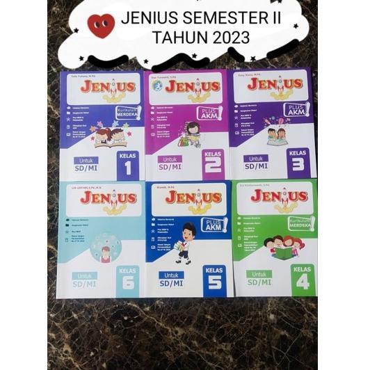 

T29 Buku Jenius Tematik Kelas 1-6 Semester II Tahun Ajaran 2022-2023 TERLARIS ㅾ