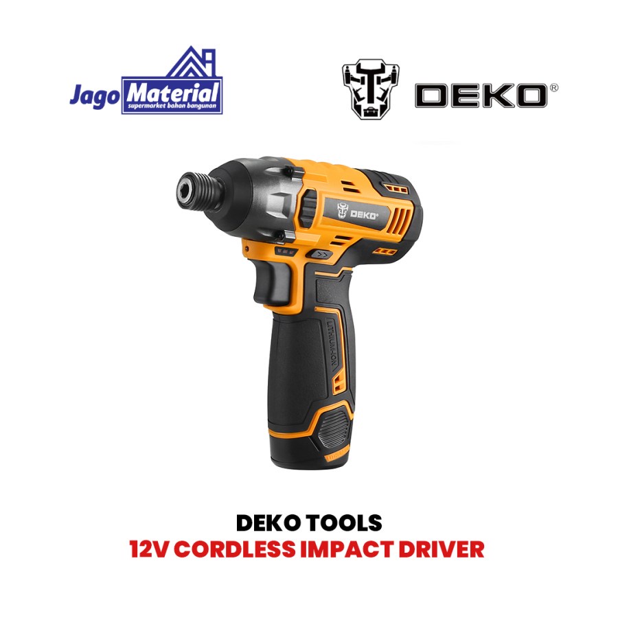 Deko Impact Driver 12V - Mesin Bor Kunci Kecil