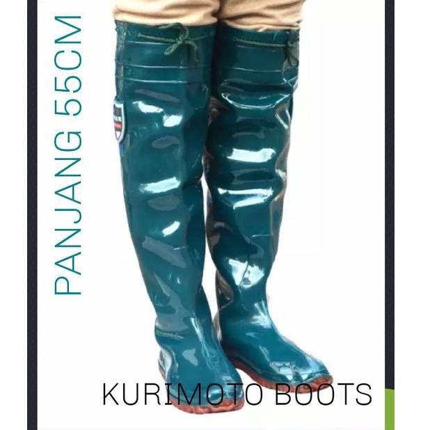 Viral SEPATU BOOT KARET PETANI SAWAH  TERNAK MANCING 55CM CELANA SEPATU BOOTS 110 CM ANTI LUMPUR