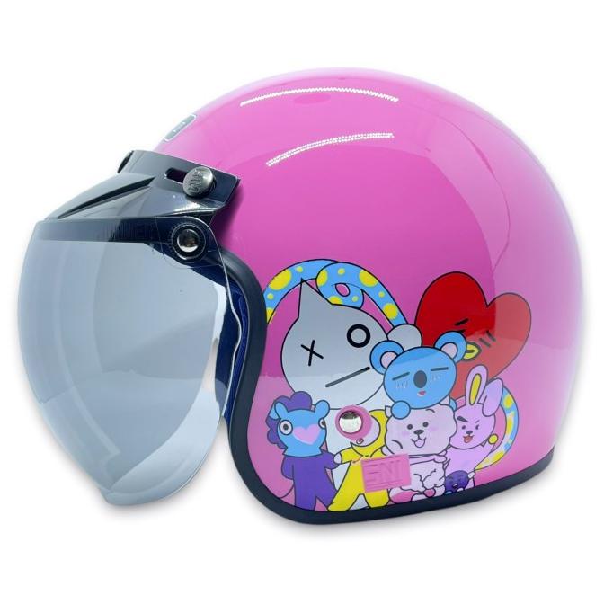 Helm Anak WTO Semi Retro - BT21
