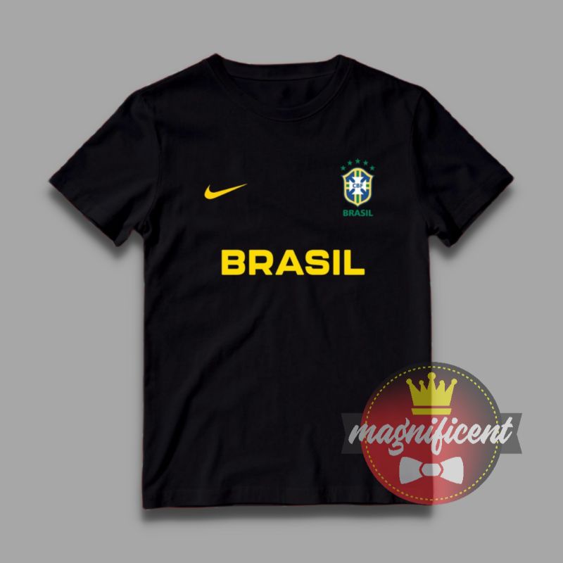 KAOS BRASIL WORLD CUP  / KAOS BRASIL / KAOS PIALA DUNIA / TSHIRT BRASIL