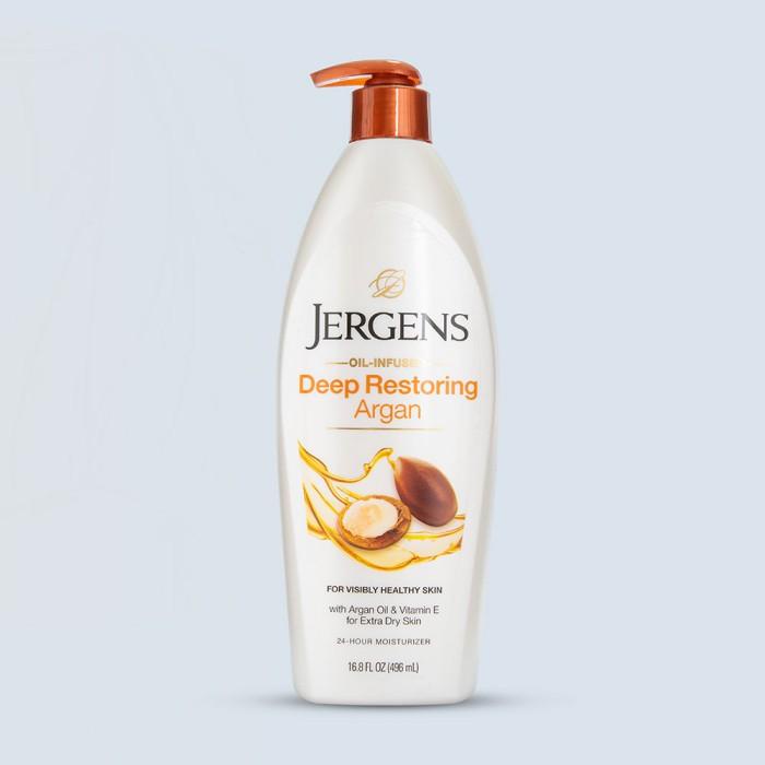 Jergens Deep Restoring Argan Oil Body Lotion (496ml)