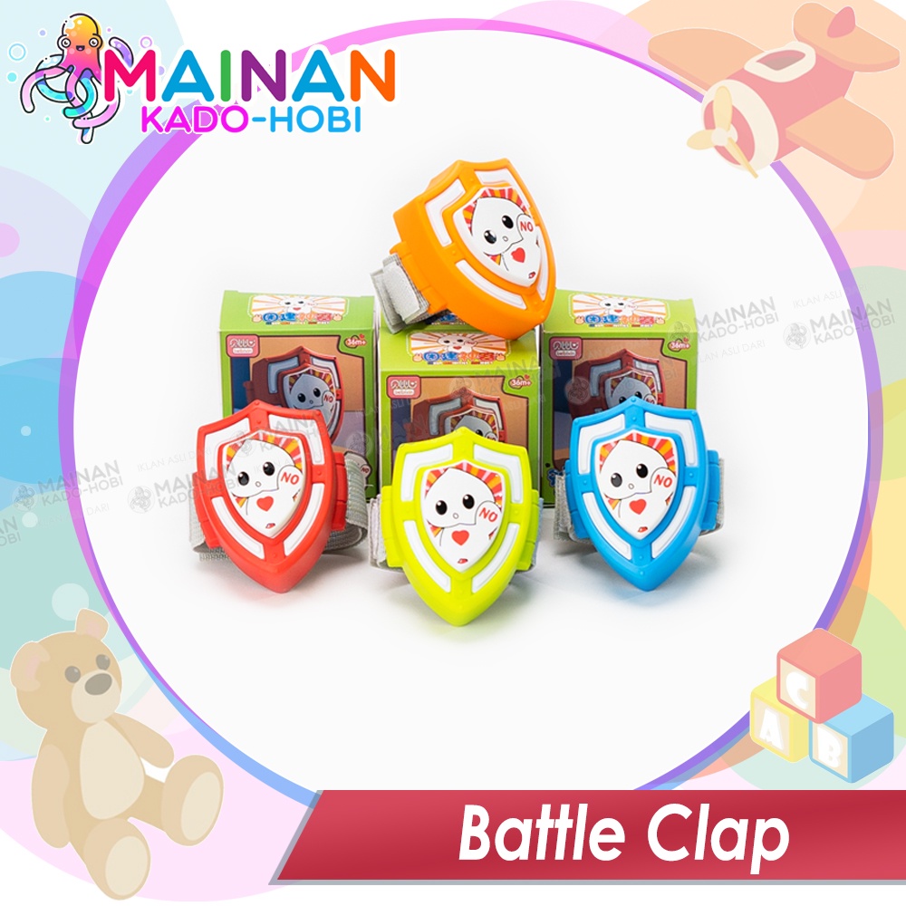 HADIAH ULANG TAHUN MAINAN ANAK EDUKASI VIRAL BATTLE GAME CLAP TOYS