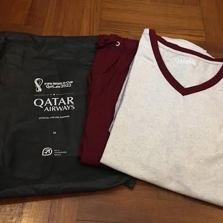 PIYAMA PAJAMAS BAJU TIDUR QATAR AIRWAYS 2022