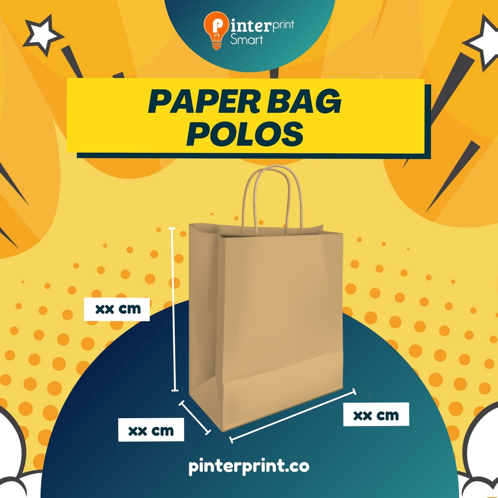 PAPER BAG CUSTOM KRAFT MURAH