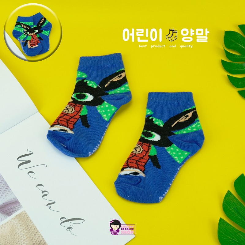 Minipetite SC2139 Kaus kaos kaki anak karakter berlisensi eropa europe prancis katun lembut halus anak laki laki perempuan usia 1 - 8 tahun