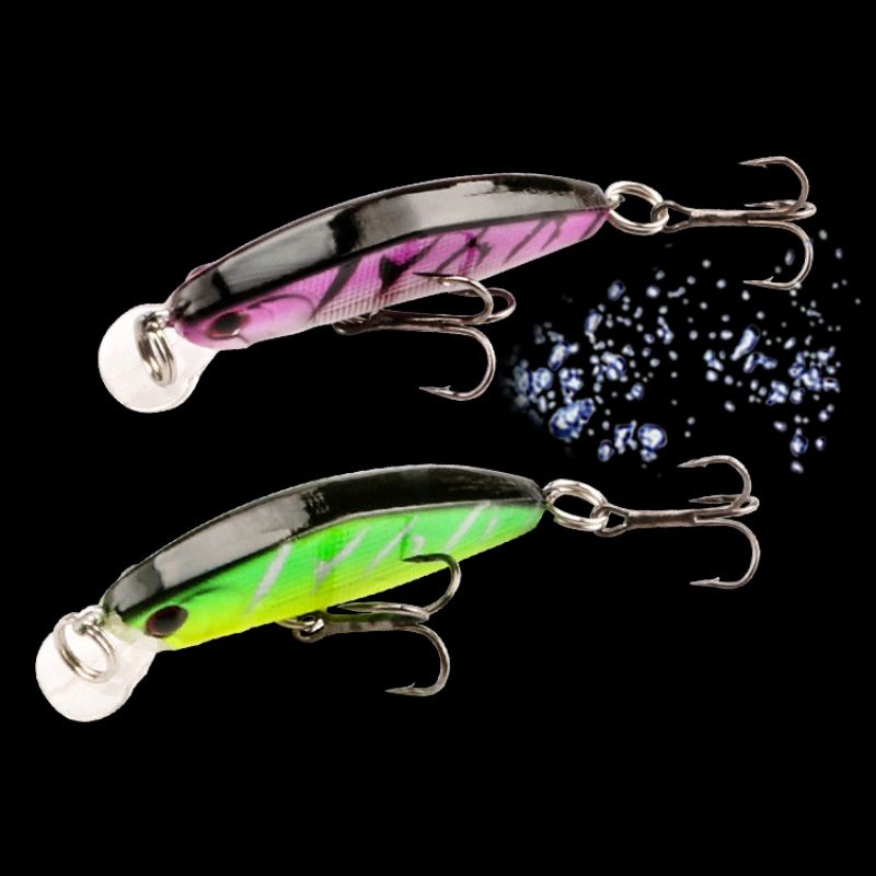 ( CS1 ) Mini Sinking Minnow Umpan Pancing 5cm/4g Swimbait Ikan Bass