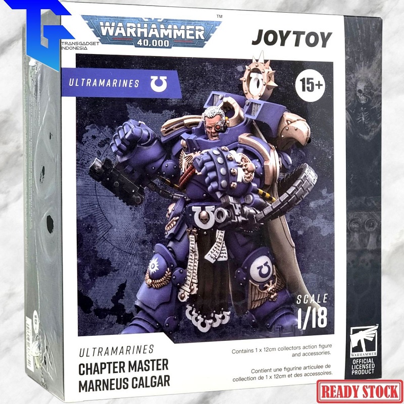 JOYTOY Warhammer Ultramarines Chapter Master Marneus Calgar JT3754