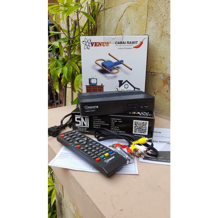 SET TOP BOX TV DIGITAL VENUS CABE RAWIT STB JERNIH RECEIVER TV