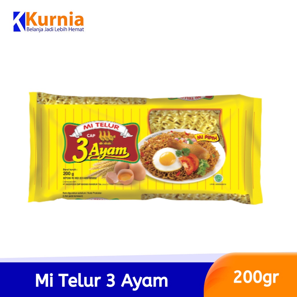 

Mi Telur 3 Ayam